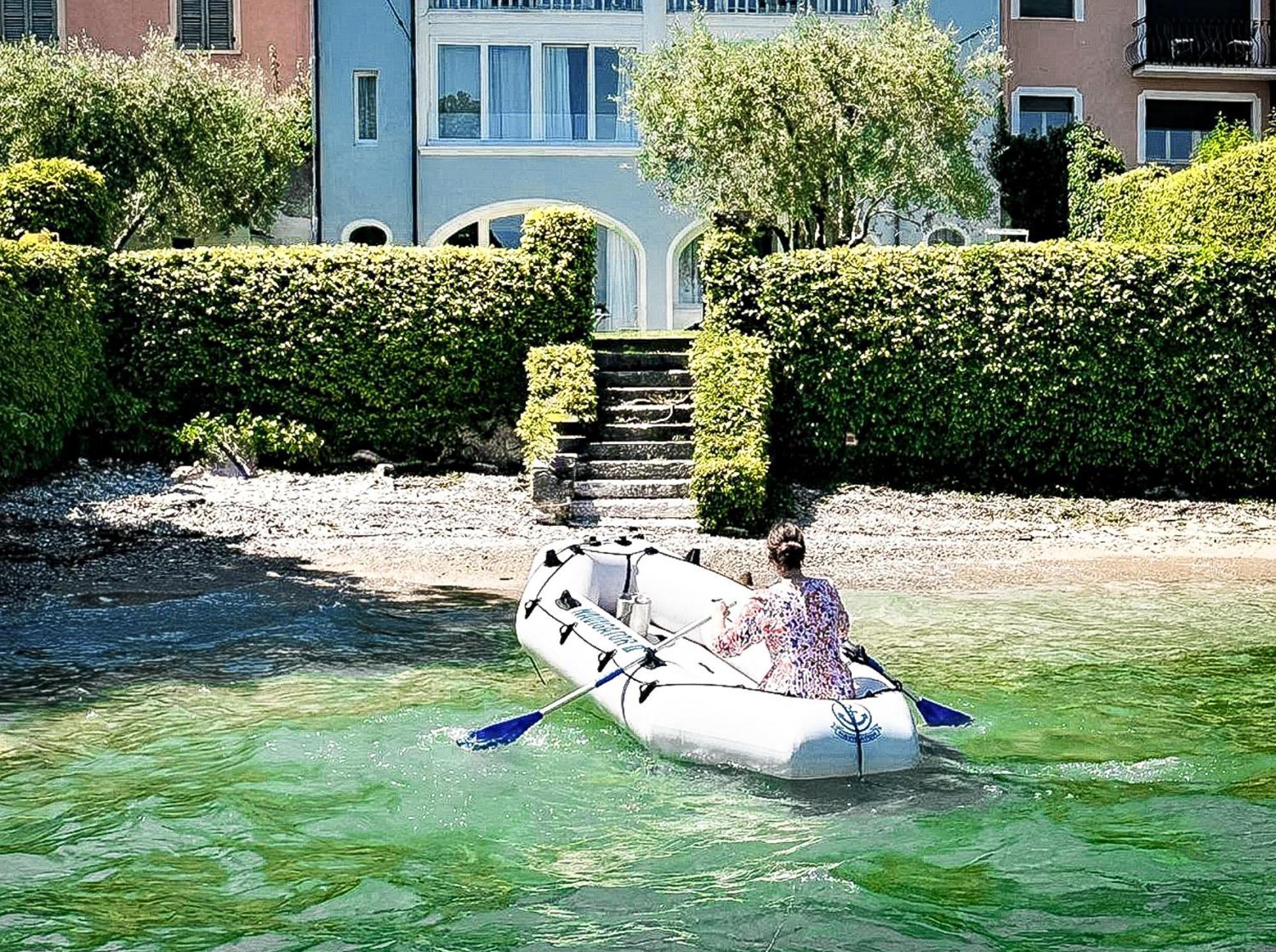 Luxury Lakeside Apartment Right On The Water ซาโล ภายนอก รูปภาพ
